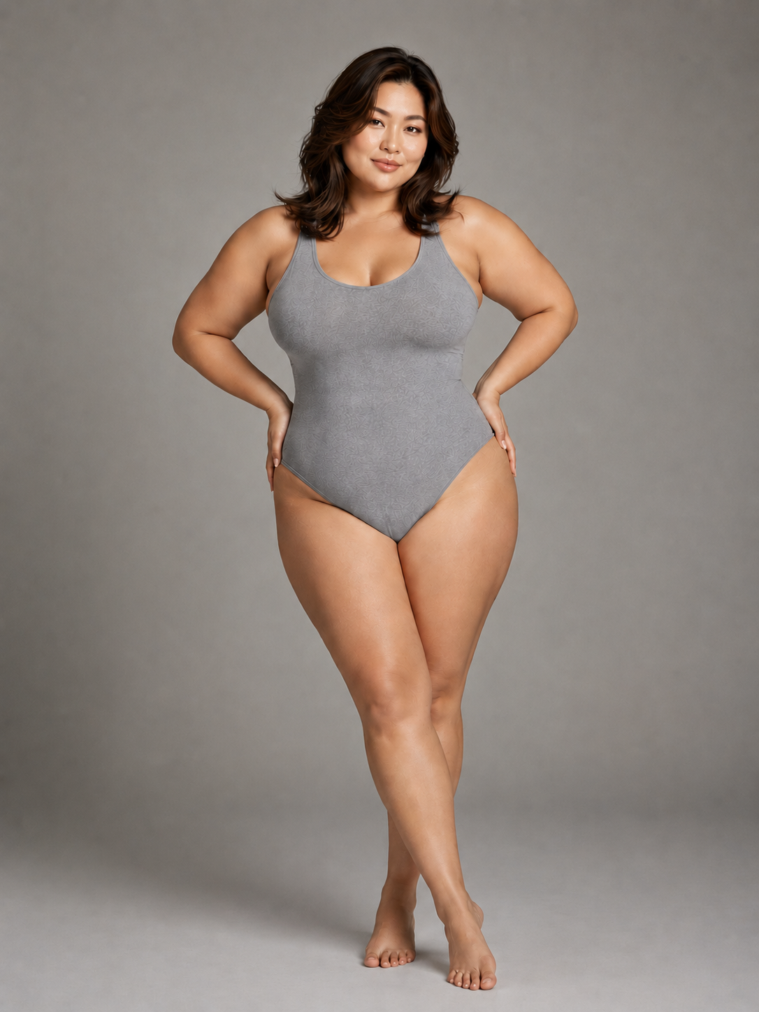 Three body-shape directions. Four skin-tone options.: Hourglass